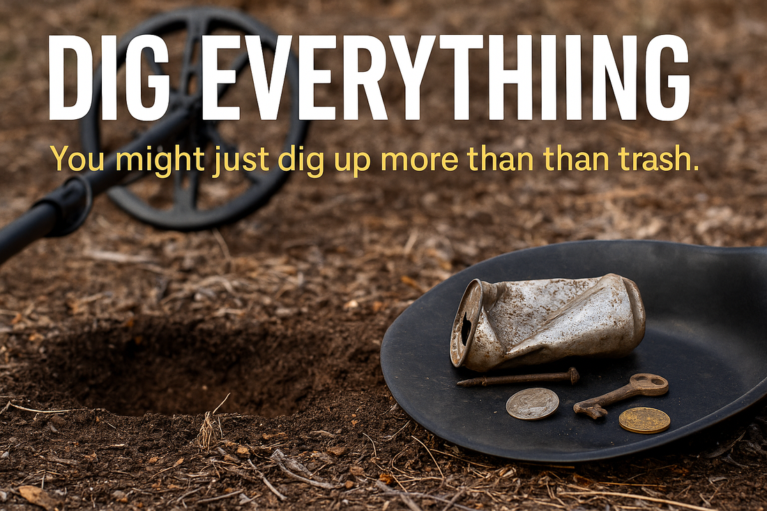 The Truth About Trash: Why You Should Dig Everything (Yes, Even That Nail)