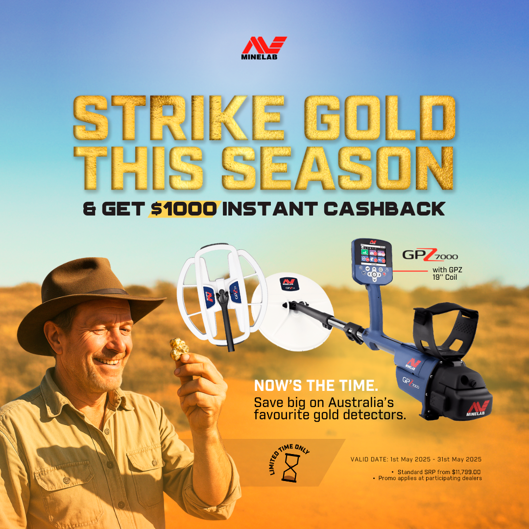 Minelab GPZ 7000 with 19″ Coil Bundle Metal Detector