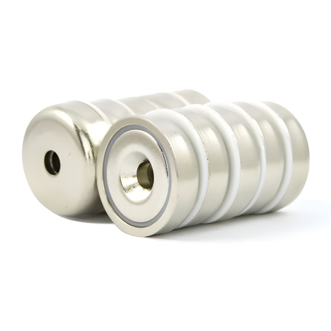Neodymium Countersunk Pot Magnet - 25mm x 8mm - Suits Pick Handles