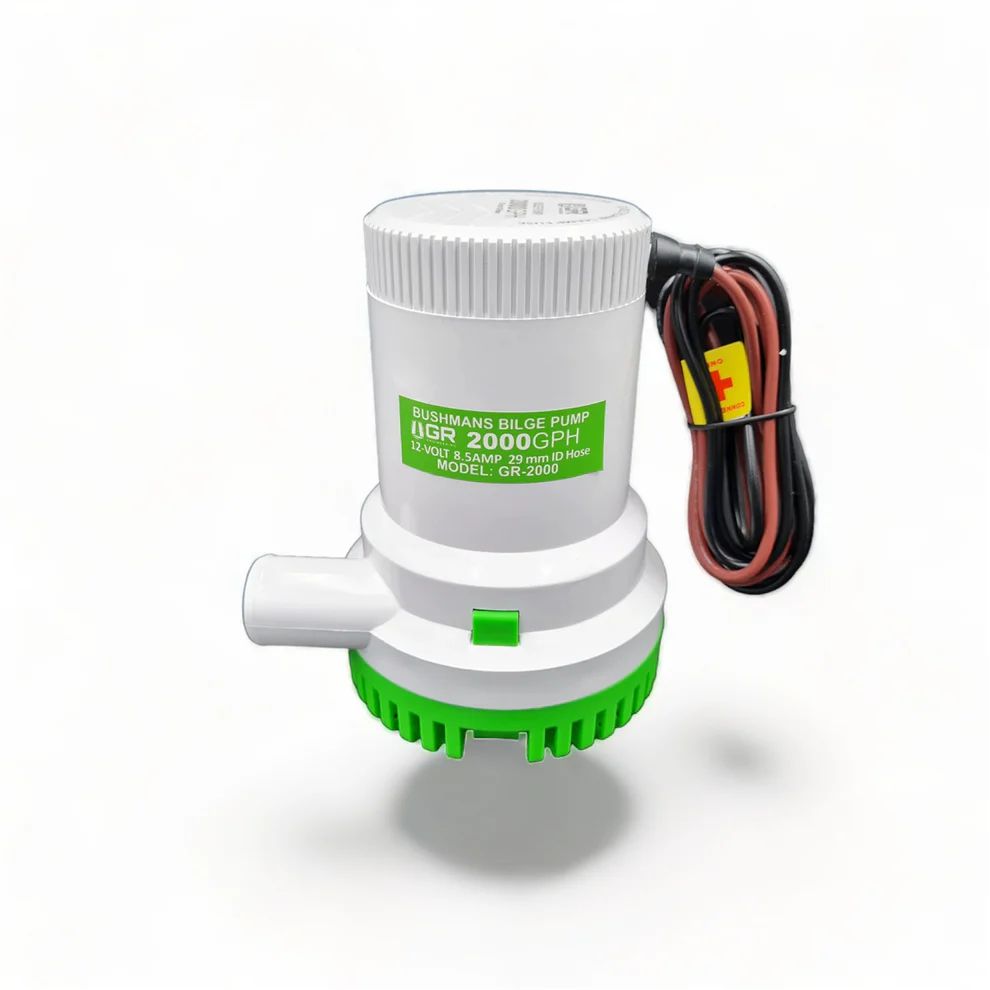 Bushmans Pump GR 2000 GPH-Lucky Strike Gold