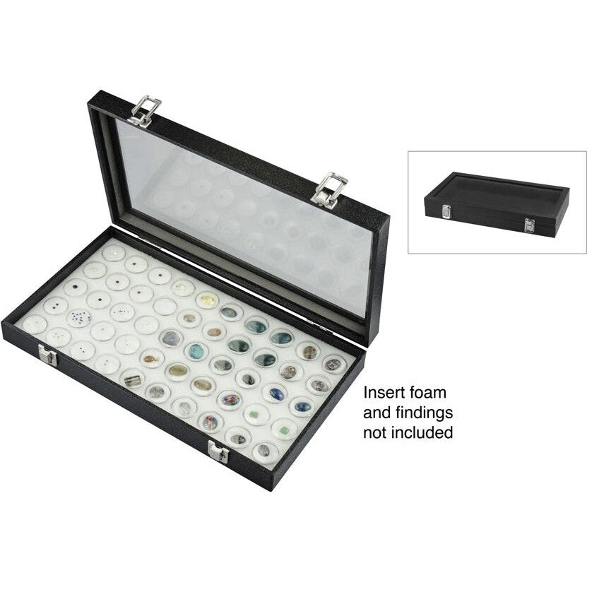 Glass Top Jewellery Display Box-Lucky Strike Gold