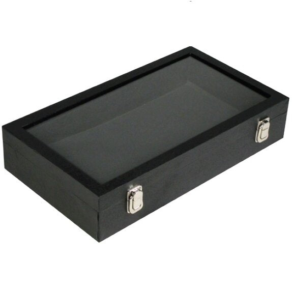 Glass Top Jewellery Display Box-Lucky Strike Gold