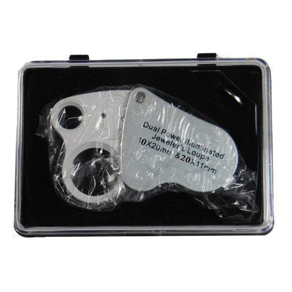 Illuminated Jewellers Loupe-Lucky Strike Gold