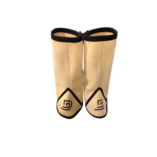 Leather Gaiters-Lucky Strike Gold