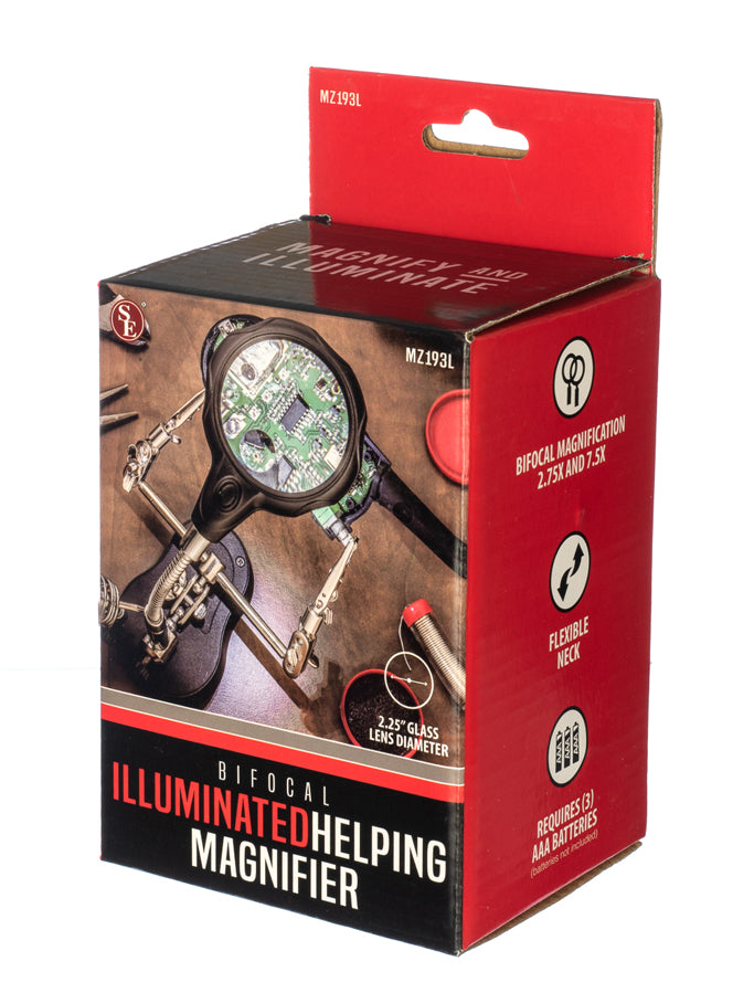 Illuminated Helping Hands Magnifier