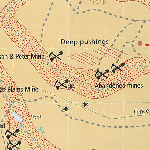 Map Gold & Relics Mary River Battery-Lucky Strike Gold