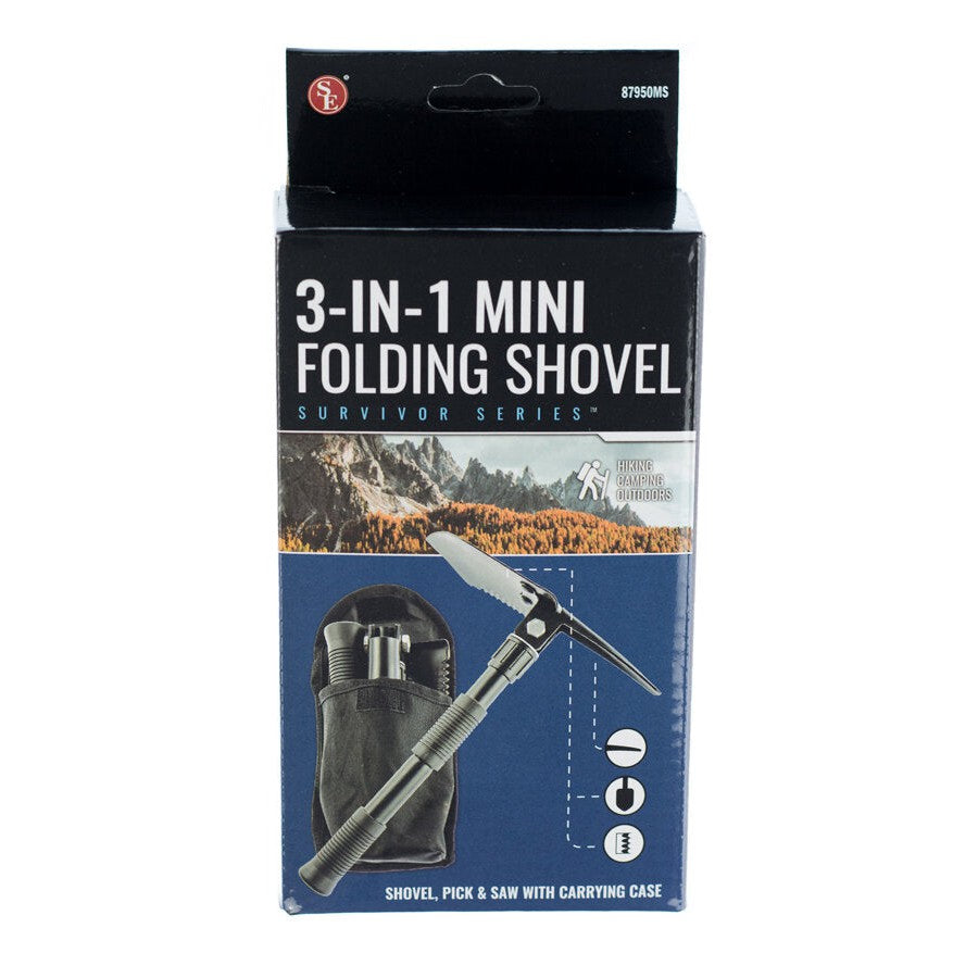 Pick Shovel Saw Folding 3in1-Lucky Strike Gold