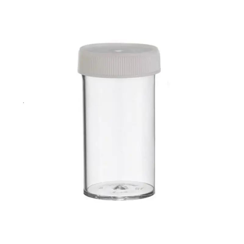 Plastic Vial White-Lucky Strike Gold