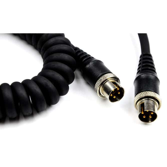 Power Lead 5 Pin Curly GPX-Lucky Strike Gold