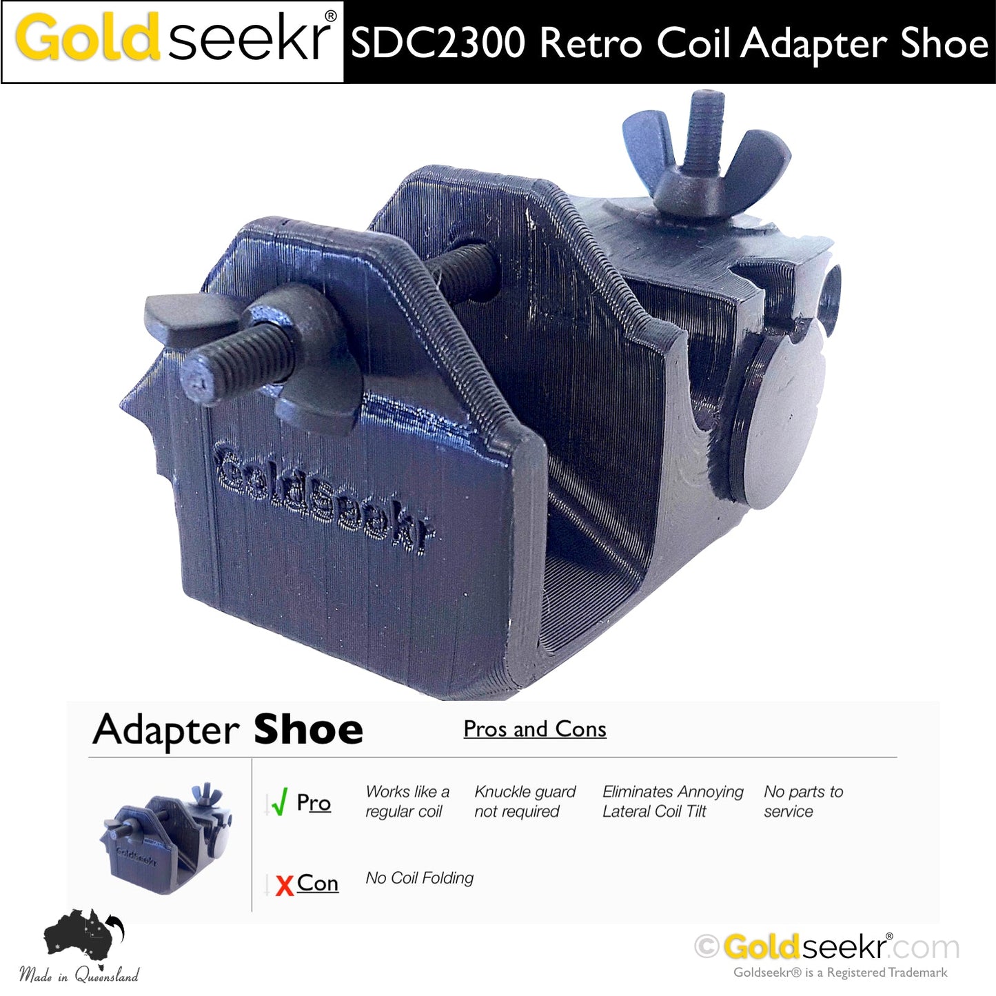 Quick Swap Fit Coil Adaptor for SDC-Lucky Strike Gold