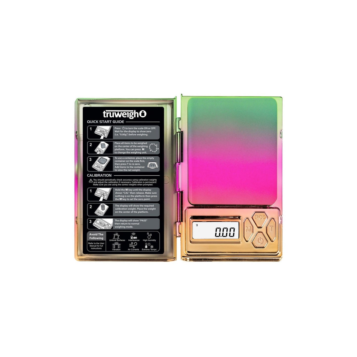 RAINBOW SHINE DIGITAL MINI SCALE-Lucky Strike Gold