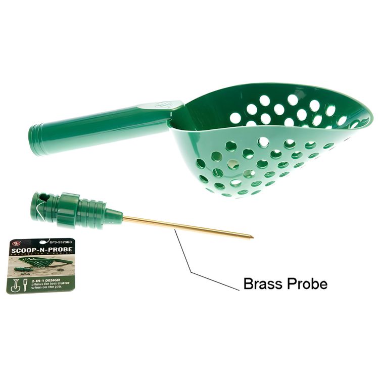 Scoop Brass Probe-Lucky Strike Gold