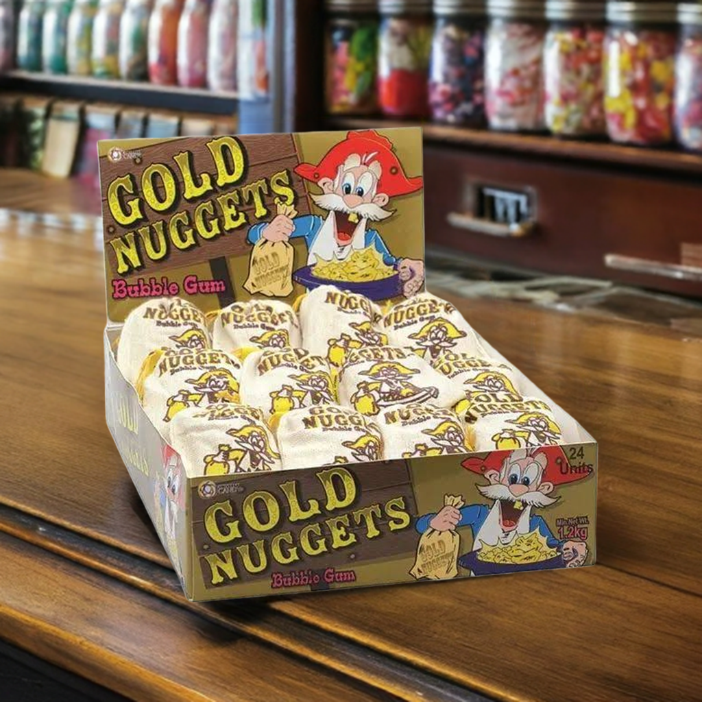 Gold Nugget Chewing Gum