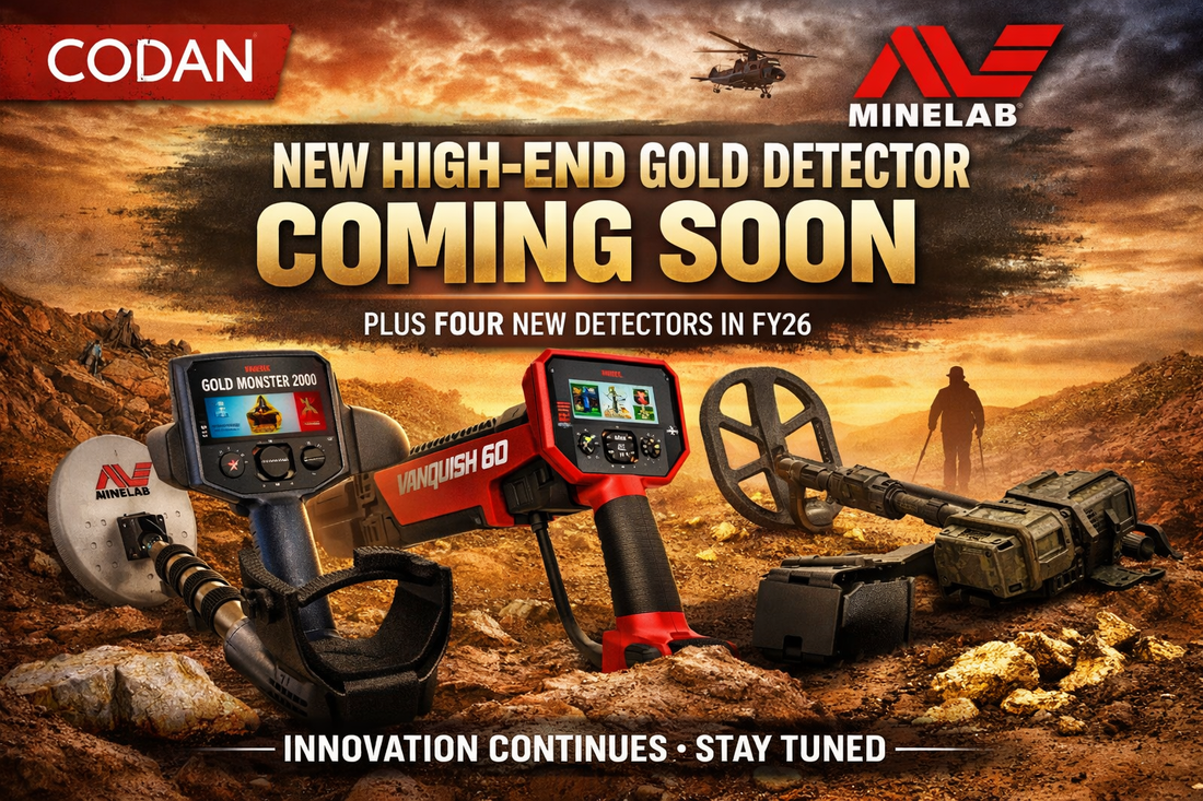 Codan Confirms: New High-End Minelab Gold Detector