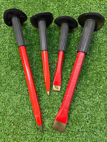 4pc Chisel Set - (DISCONTINUED- WHILE STOCKS LAST)-Lucky Strike Gold