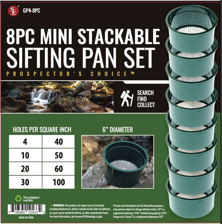 8Pc Mini Classifier Set-Lucky Strike Gold