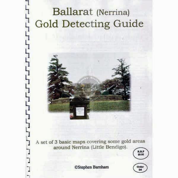 Ballarat Nerrina Gold Detecting Map-Lucky Strike Gold