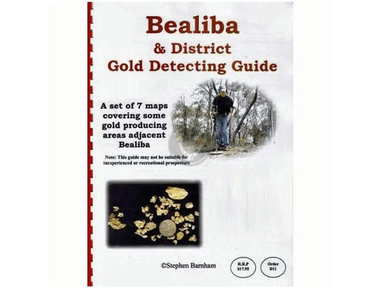 Bealiba Gold Detecting Guide Map-Lucky Strike Gold