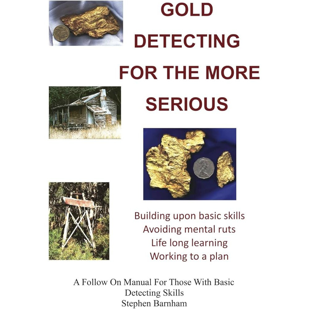 Book Gold Detecting - More Serious-Lucky Strike Gold