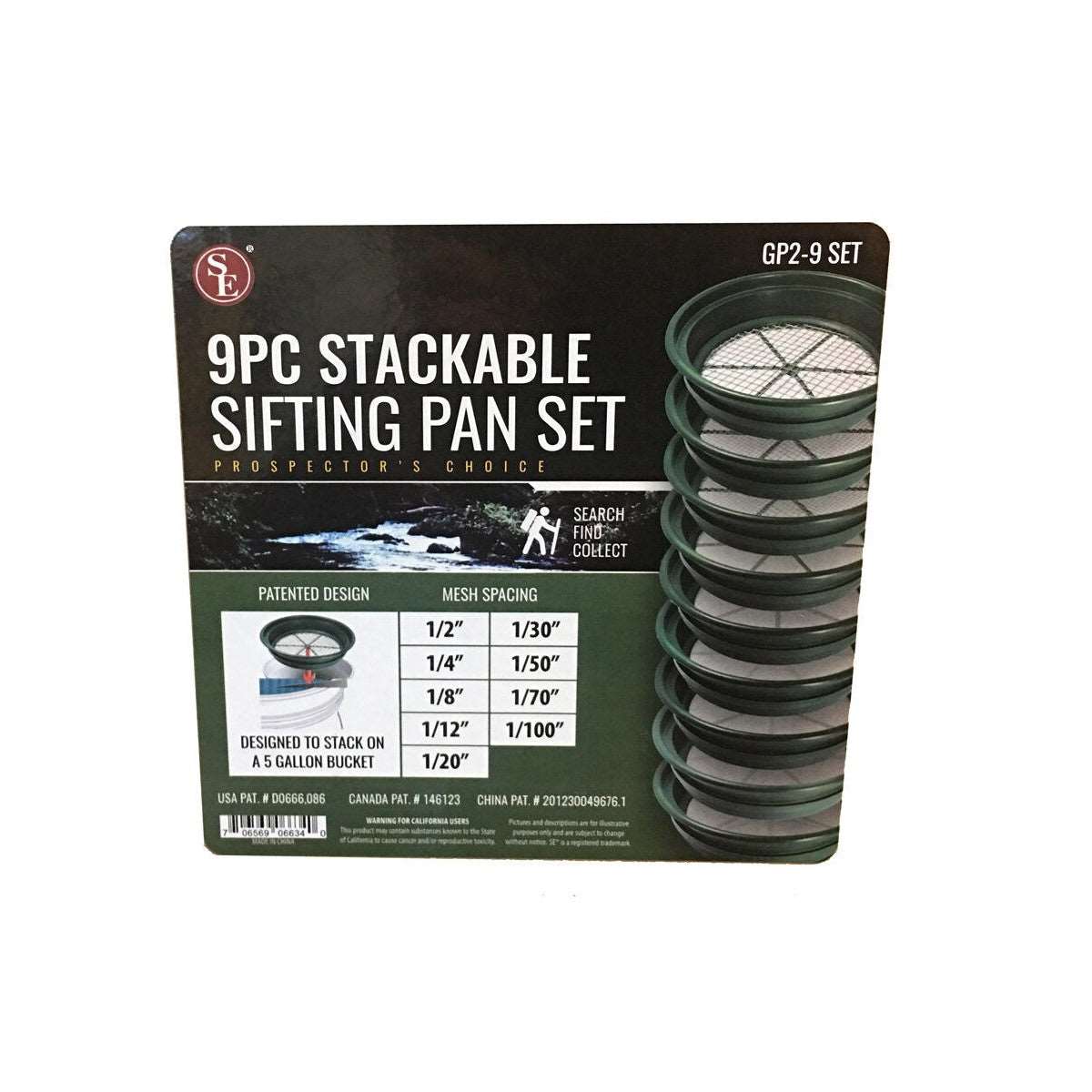 Classifier 9 Piece Set-Lucky Strike Gold