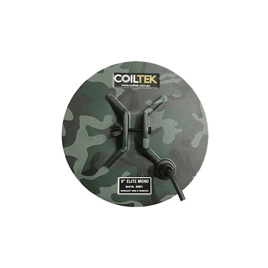 Coil 9'' Round Camo Elite Mono-Lucky Strike Gold