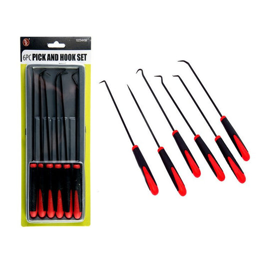 Crevice Pick & Hook Set 6 Piece-Lucky Strike Gold