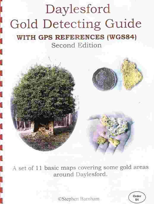 Daylesford Gold Detecting Guide Map-Lucky Strike Gold