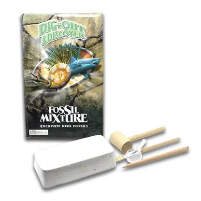 Dig Out & Discover Kit Large - Fossil Mixture-Lucky Strike Gold