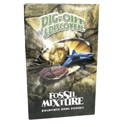 Dig Out & Discover Kit Large - Fossil Mixture-Lucky Strike Gold