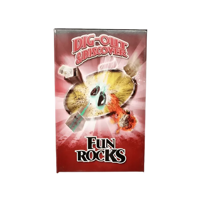 Dig Out & Discover Kit Large - Fun Rocks-Lucky Strike Gold