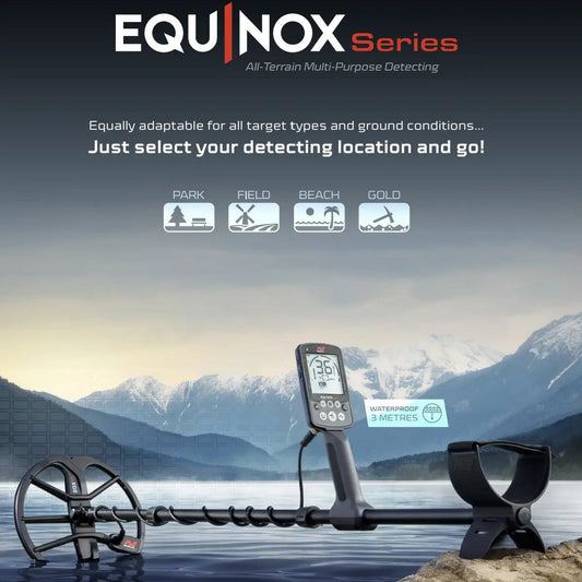 Equinox 600 Metal Detector-Lucky Strike Gold