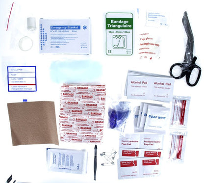 100Pc First Aid Kit in Waterproof Bag