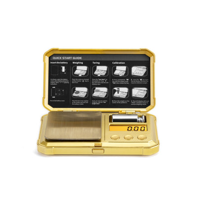 Fuzion - Gold Skull Pocket Scale-Lucky Strike Gold