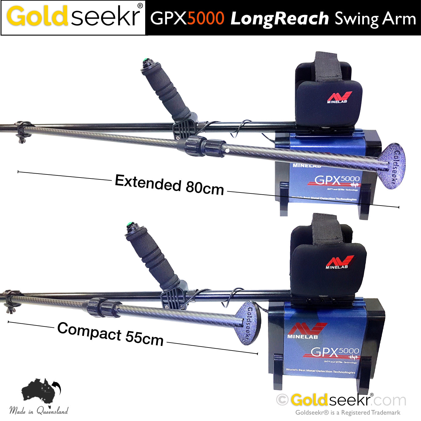 GPX 5000 Long Reach Swing Arm-Lucky Strike Gold