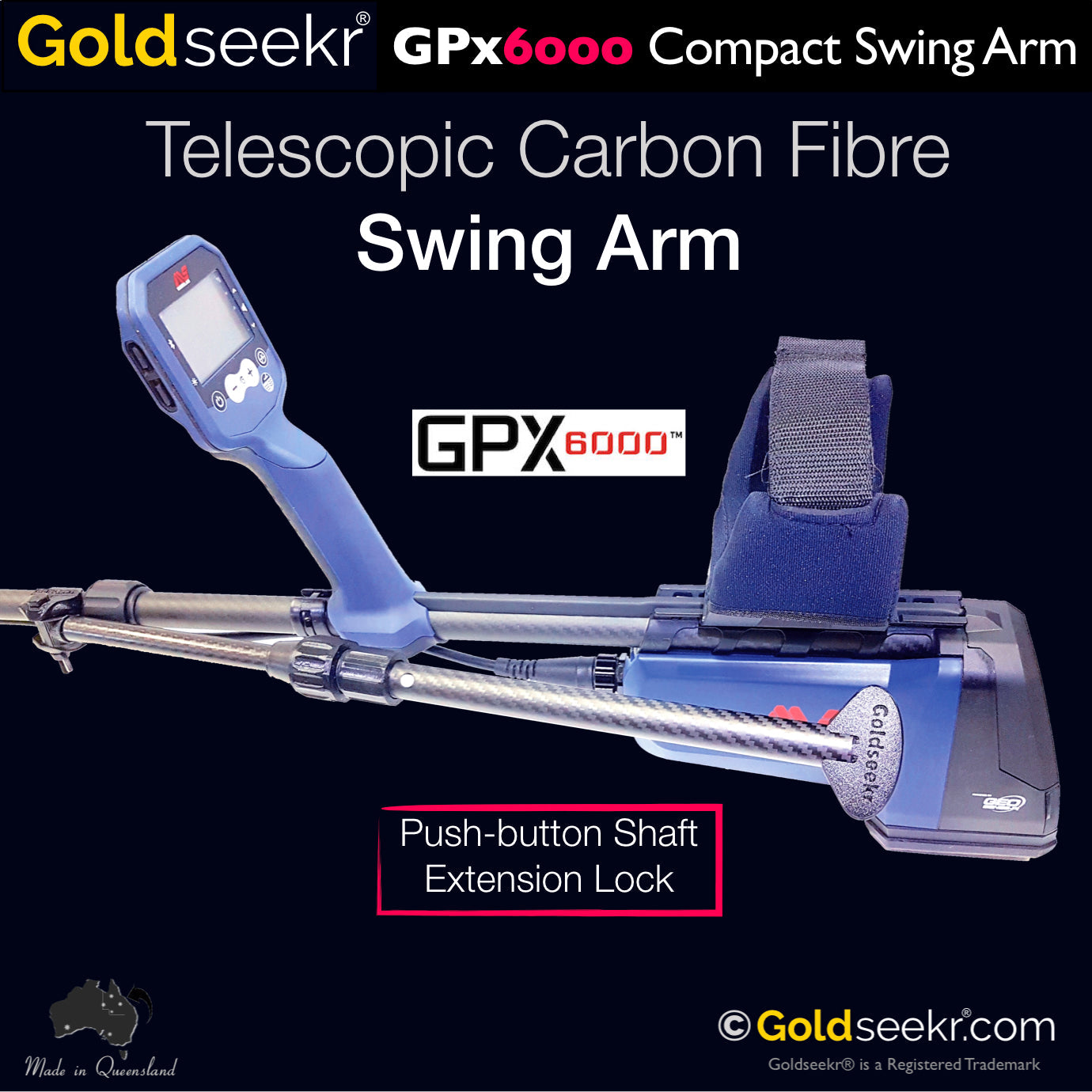 GPX 6000 Ezyswing Control Arm-Lucky Strike Gold