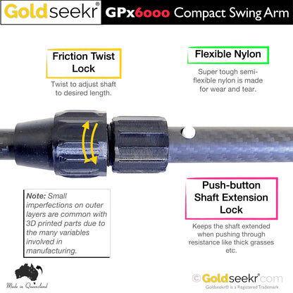 GPX 6000 Ezyswing Control Arm-Lucky Strike Gold