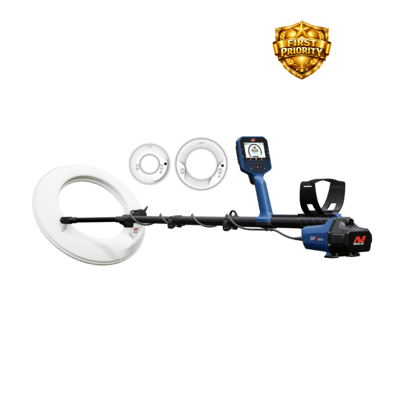 Minelab GPZ 8000 Metal Detector Three Coil Pack