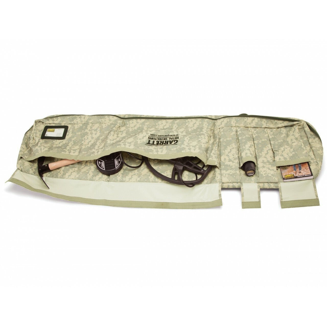 Garrett Detector Soft Case Camo-Lucky Strike Gold