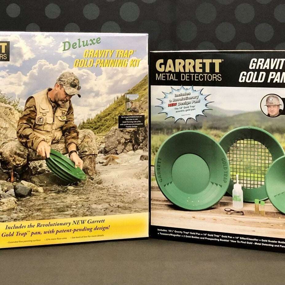 Garrett Gravity Trap Goldpan Kit-Lucky Strike Gold