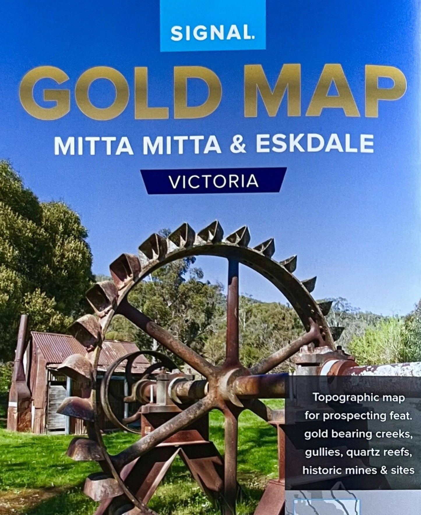 Gold Map Mitta Mitta & Eskdale-Lucky Strike Gold