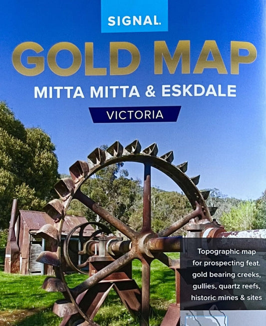 Gold Map Mitta Mitta & Eskdale-Lucky Strike Gold