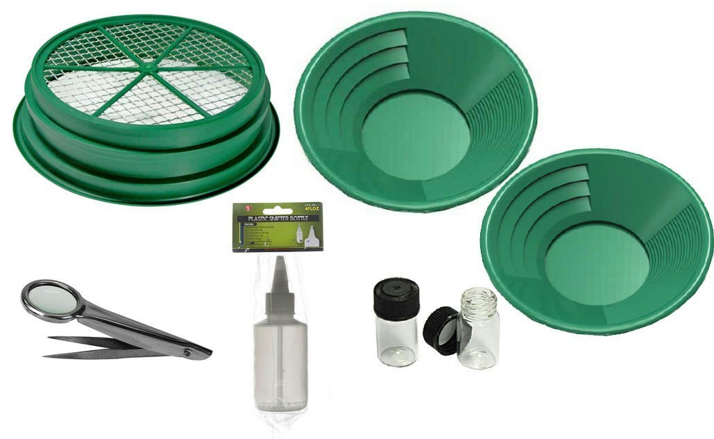 Gold panning Kit 7 piece-Lucky Strike Gold