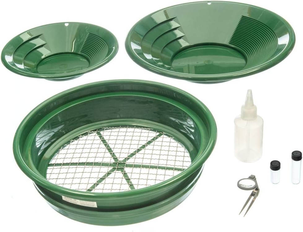 Gold panning Kit 7 piece-Lucky Strike Gold