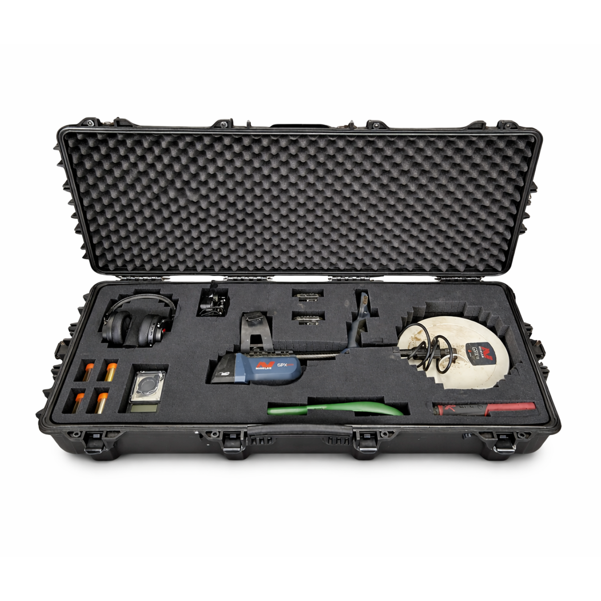 HD Metal Detector Case Large Golden Knight