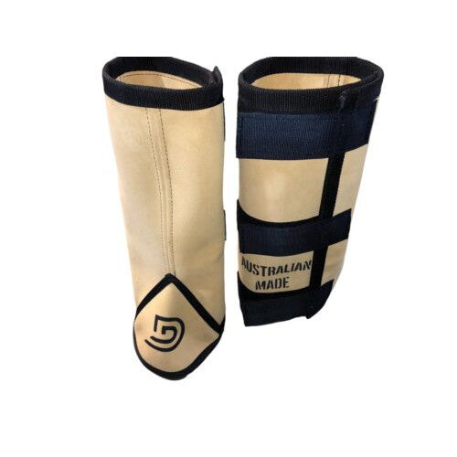 Leather Gaiters-Lucky Strike Gold