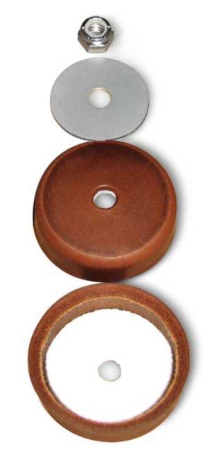 Gold-N-Sand - Leather Cup Set Gold-N-Sand