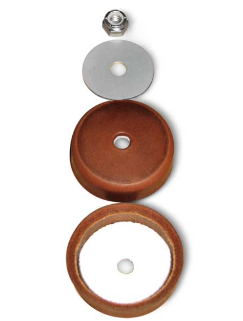 Gold-N-Sand - Leather Cup Set Gold-N-Sand