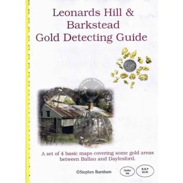 Leonards Hill & Barkstead Gold Detecting Guide Map-Lucky Strike Gold