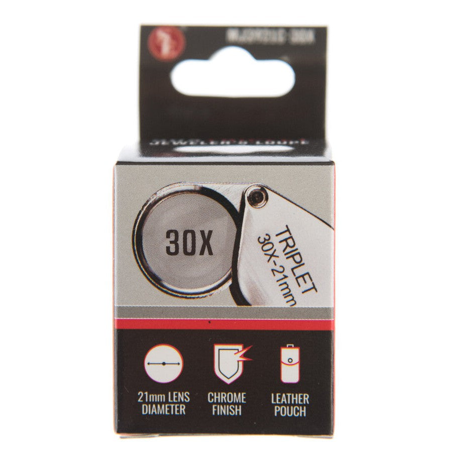 Loupe 30x21mm Triplet Pro-Lucky Strike Gold