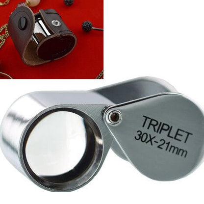 Loupe 30x21mm Triplet Pro-Lucky Strike Gold